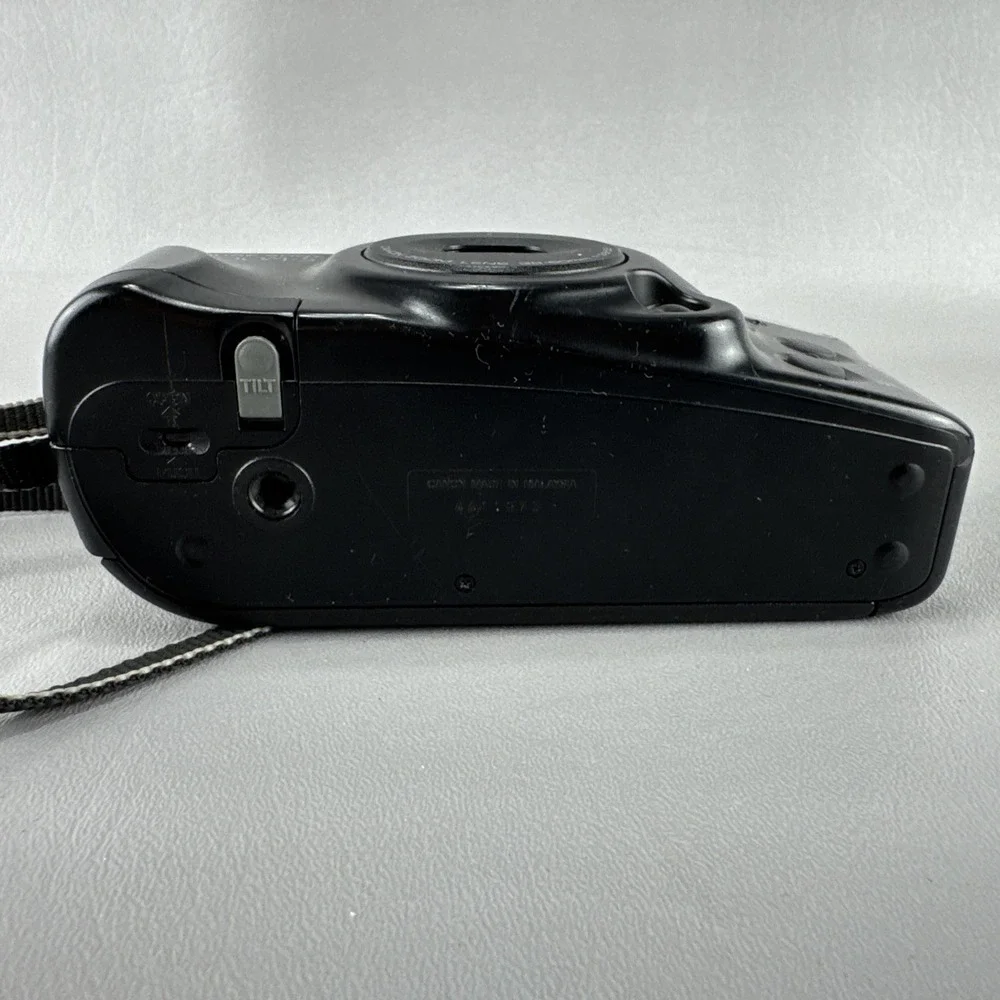 Canon Sure Shot Zoom-S Black Point & Shoot 35mm Film Camera Untested Parts Repai